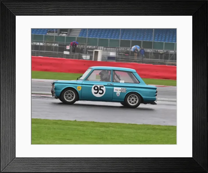 Framed Print : CM5 3857 Shaun Hazelwood, Hillman Imp