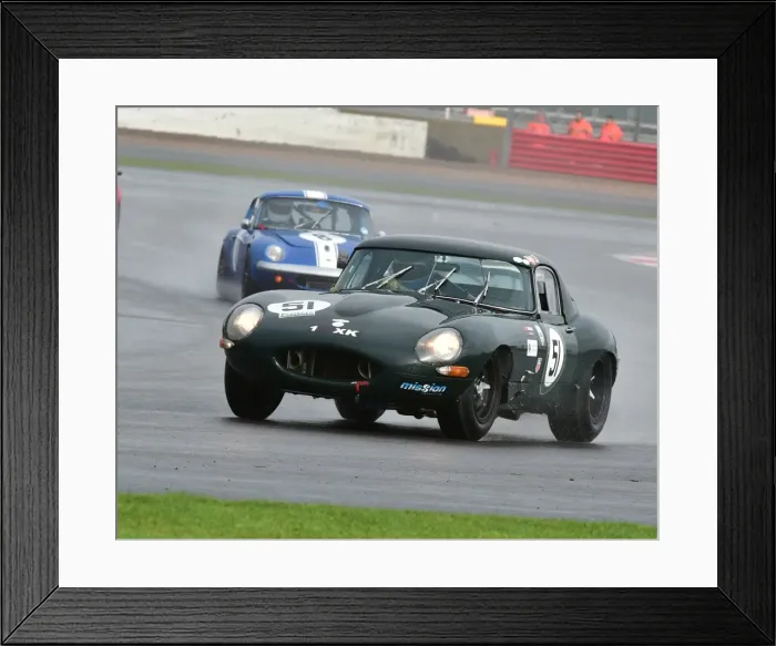 Framed Print : CM5 4029 Nik Spencer, Jaguar E-Type, 1 XK Framed Print : CM5 4029 Nik Spencer, Jaguar E-Type, 1 XK