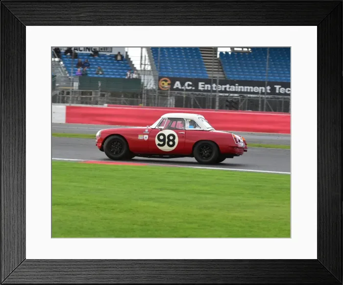 Framed Print : CM5 4752 Andrew Bentley, MG B, AMO 801 B Framed Print : CM5 4752 Andrew Bentley, MG B, AMO 801 B