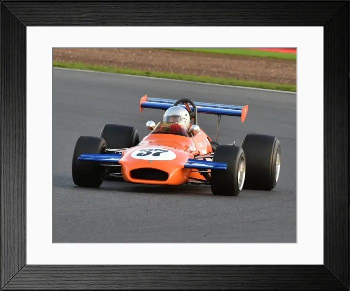 Framed Print : CM5 4848 Lincoln Small, Brabham BT30 Framed Print : CM5 4848 Lincoln Small, Brabham BT30