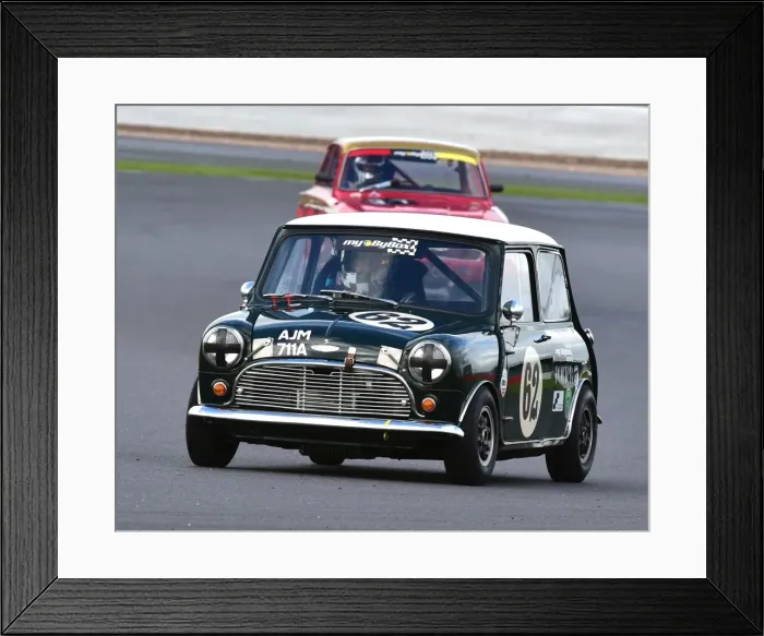 Framed Print : CM5 4521 Jason Brooks, Austin Mini Cooper S, AJM 711 A Framed Print : CM5 4521 Jason Brooks, Austin Mini Cooper S, AJM 711 A