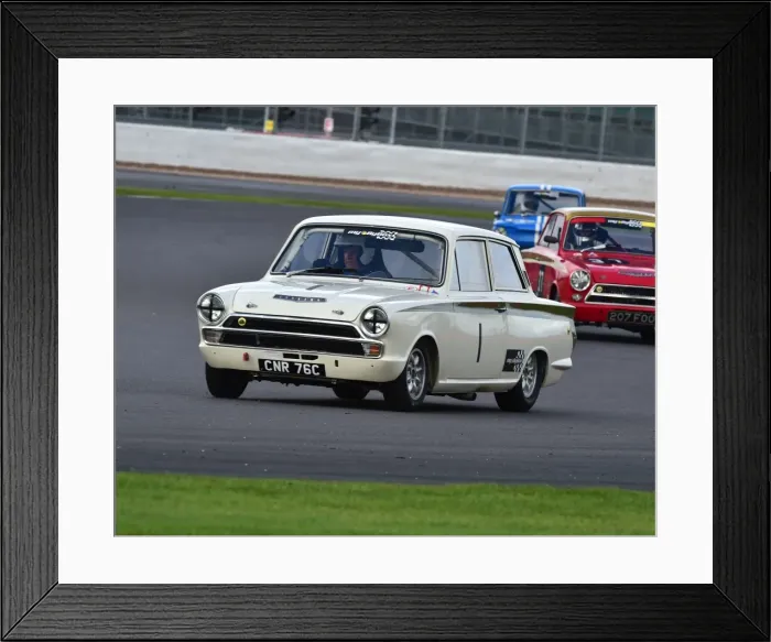 Framed Print : CM5 4522 Tim Davies, Ford Lotus Cortina Framed Print : CM5 4522 Tim Davies, Ford Lotus Cortina