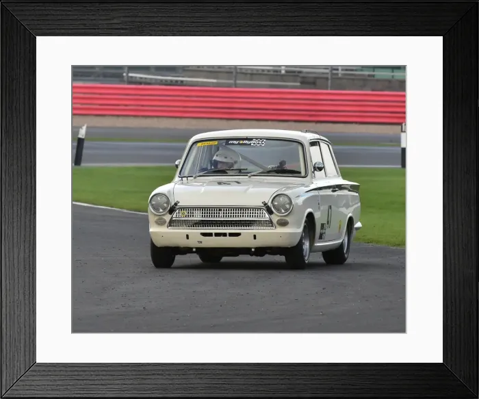 Framed Print : CM5 4580 Nigel Cox, Ford Lotus Cortina Framed Print : CM5 4580 Nigel Cox, Ford Lotus Cortina