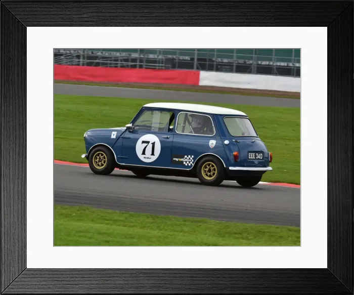 Framed Print : CM5 4642 Tim Barber, Austin Mini, EEE 34 D Framed Print : CM5 4642 Tim Barber, Austin Mini, EEE 34 D