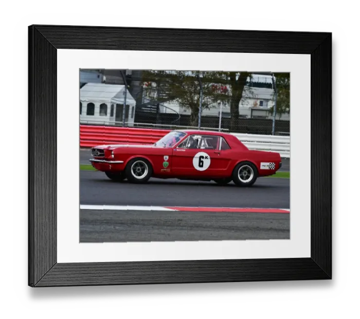 Framed Print : CM5 4695 Warren Briggs, Ford Mustang