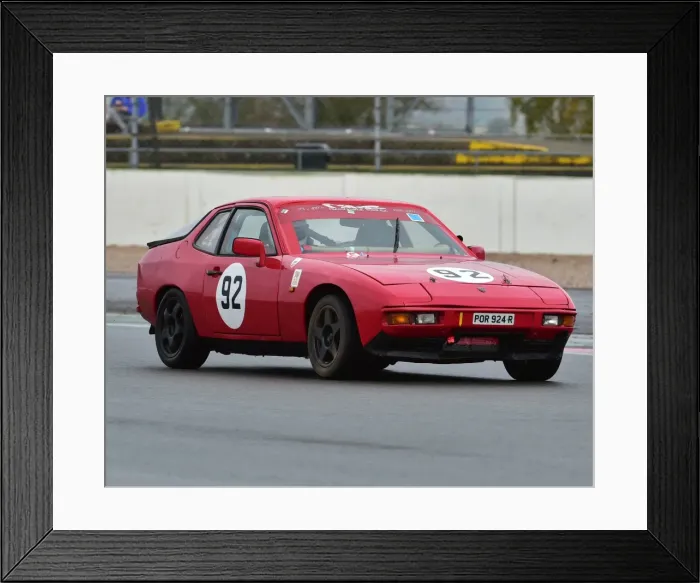 Framed Print : CM5 4107 Brian Jarvis, Porsche 924, POR 924 R Framed Print : CM5 4107 Brian Jarvis, Porsche 924, POR 924 R