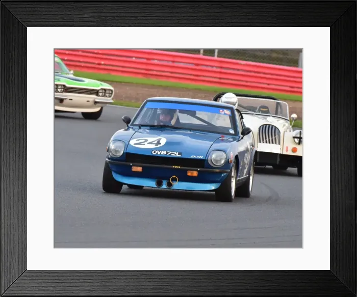 Framed Print : CM5 4867 Charles Barter, Datsun 240Z, OVB 72 L Framed Print : CM5 4867 Charles Barter, Datsun 240Z, OVB 72 L