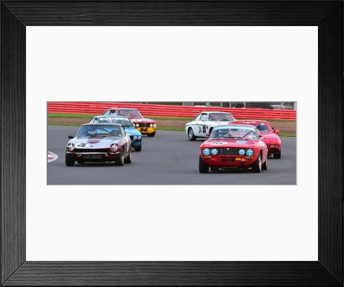Framed Print : CM5 4888 Datsun, Alfa Romeo Framed Print : CM5 4888 Datsun, Alfa Romeo