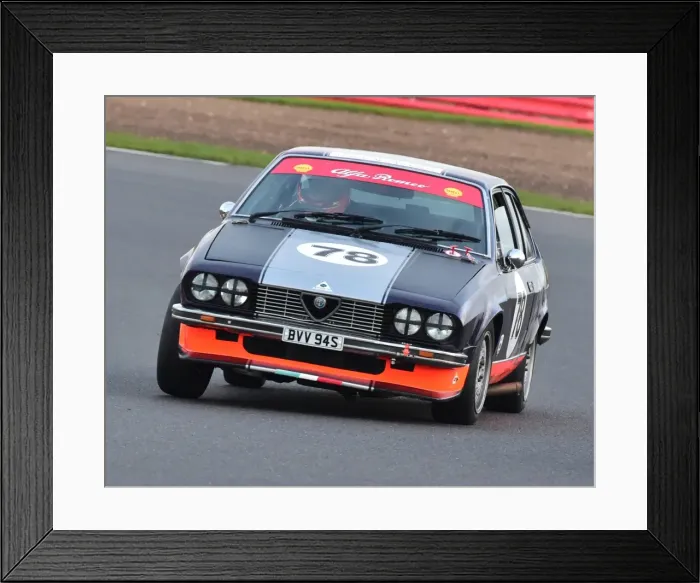 Framed Print : CM5 4924 Mark Dudley, Alfa Romeo 2000 GTV, BVV 94 S Framed Print : CM5 4924 Mark Dudley, Alfa Romeo 2000 GTV, BVV 94 S