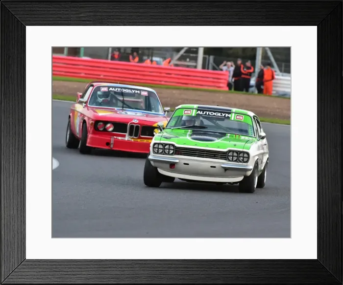 Framed Print : CM5 4927 Nic Strong, Ford Capri Framed Print : CM5 4927 Nic Strong, Ford Capri
