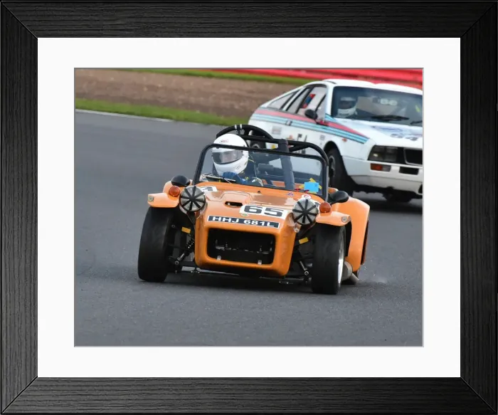Framed Print : CM5 4933 Stephen Cooke, Lotus 7 S4, HHJ 681 L Framed Print : CM5 4933 Stephen Cooke, Lotus 7 S4, HHJ 681 L
