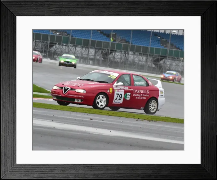 Framed Print : CM5 3591 David Messenger, Alfa Romeo 156 Framed Print : CM5 3591 David Messenger, Alfa Romeo 156