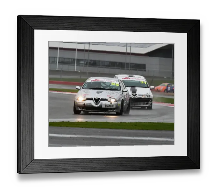 Framed Print : CM5 3594 James Bishop, Alfa Romeo 156, Richard Ford, Alfa Romeo 146 Ti Framed Print : CM5 3594 James Bishop, Alfa Romeo 156, Richard Ford, Alfa Romeo 146 Ti