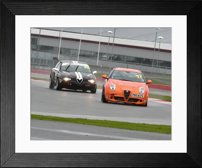 Framed Print : CM5 3608 David Peddie, Alfa Romeo MiTo, Paul Plant, Alfa Romeo 156 Framed Print : CM5 3608 David Peddie, Alfa Romeo MiTo, Paul Plant, Alfa Romeo 156