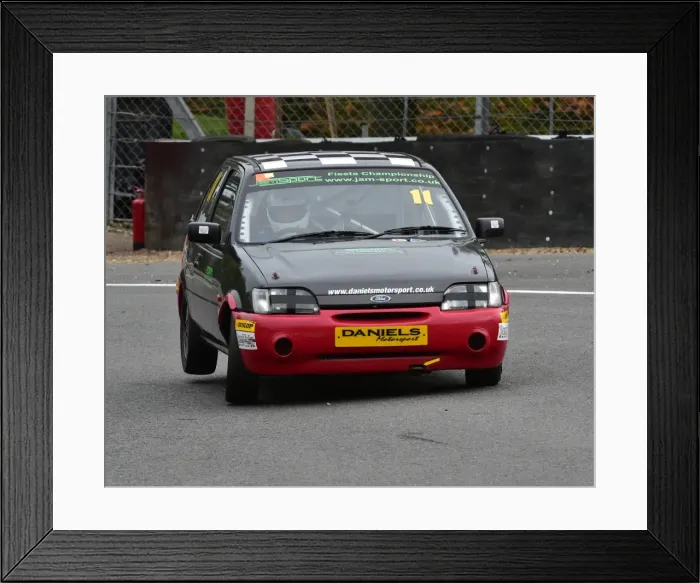Framed Print : CM5 5292 Lee Dendy-Sadler, Ford Fiesta Si Framed Print : CM5 5292 Lee Dendy-Sadler, Ford Fiesta Si