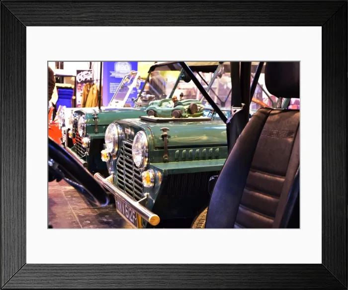 Framed Print : CM5 8022 Mini Moke Framed Print : CM5 8022 Mini Moke