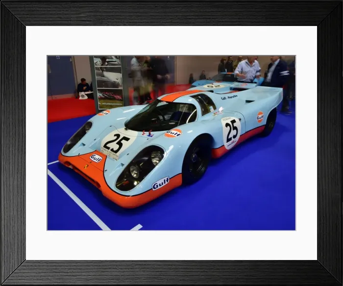 Framed Print : CM5 8059 Gulf Porsche 917K Framed Print : CM5 8059 Gulf Porsche 917K
