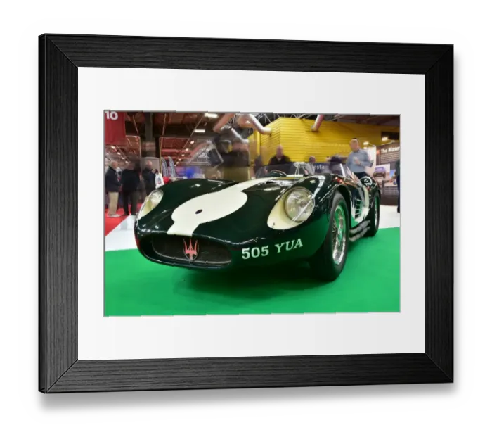 Framed Print : CM5 8063 1956, Maserati 300S, 505 YUA Framed Print : CM5 8063 1956, Maserati 300S, 505 YUA