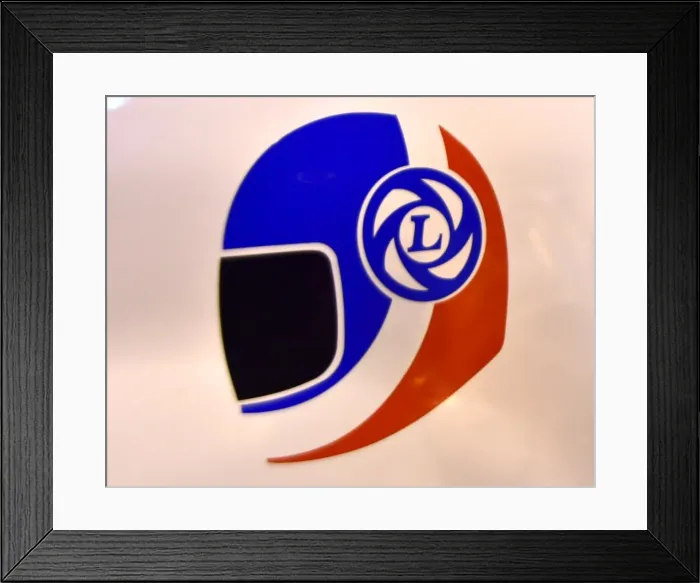 Framed Print : CM5 8107 BL Helmet Framed Print : CM5 8107 BL Helmet