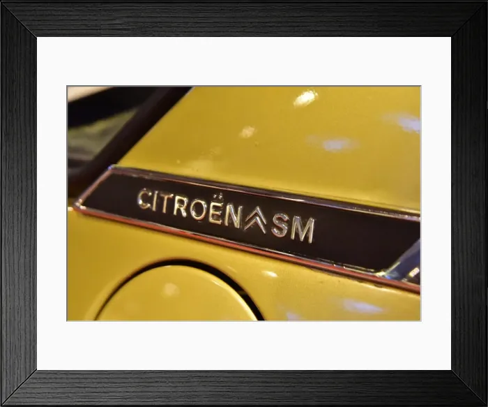 Framed Print : CM5 8132 Citroen SM