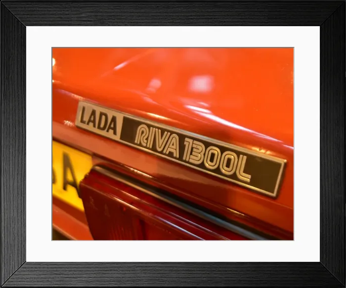 Framed Print : CM5 8141 LADA Riva 1300 L Framed Print : CM5 8141 LADA Riva 1300 L