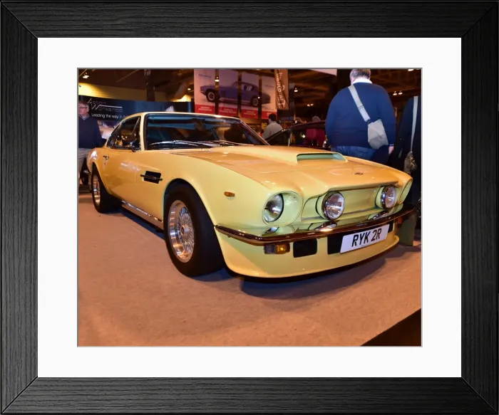 Framed Print : CM5 8178 Aston Martin V8 Vantage, RYK 2 R Framed Print : CM5 8178 Aston Martin V8 Vantage, RYK 2 R