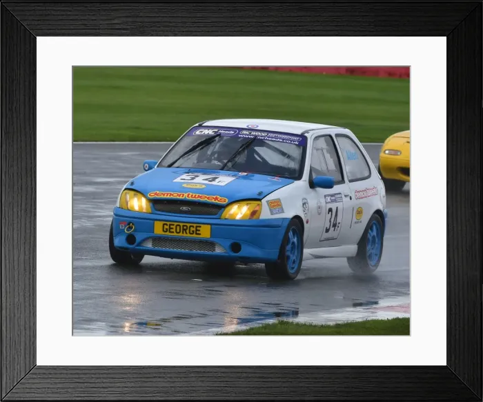 Framed Print : CM5 7134 Helen Allen, Ford Fiesta Zetec S Framed Print : CM5 7134 Helen Allen, Ford Fiesta Zetec S