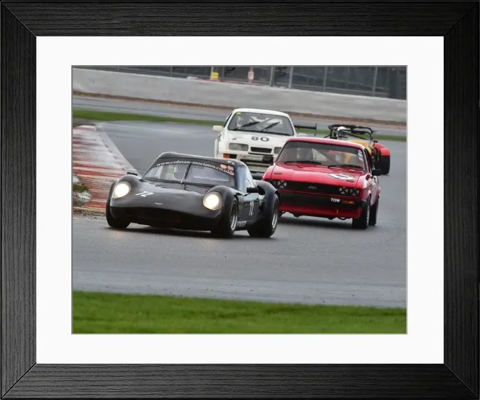 Framed Print : CM5 7630 Hugh Colman, Chevron B8, Robin Benn, Ford Capri Framed Print : CM5 7630 Hugh Colman, Chevron B8, Robin Benn, Ford Capri