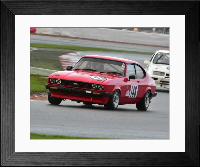 Framed Print : CM5 7631 Robin Benn, Ford Capri Framed Print : CM5 7631 Robin Benn, Ford Capri