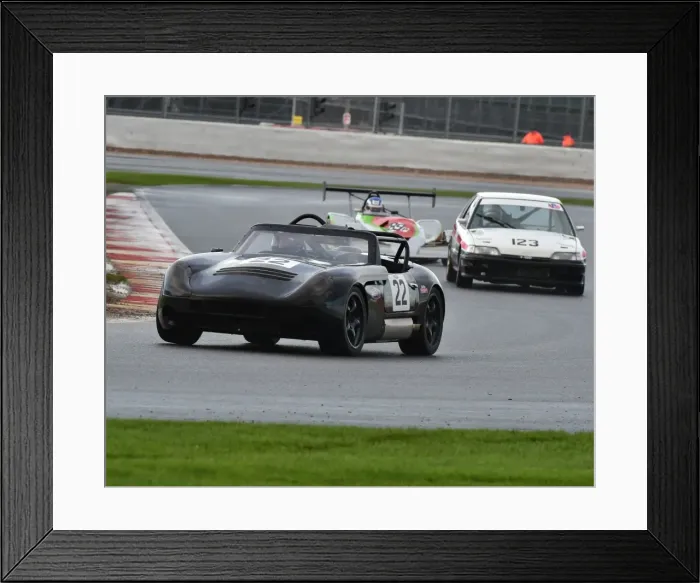 Framed Print : CM5 7693 Bill Lancashire, TVR Tuscan