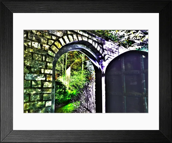 Framed Print : CJ5 6708 Through the door Framed Print : CJ5 6708 Through the door