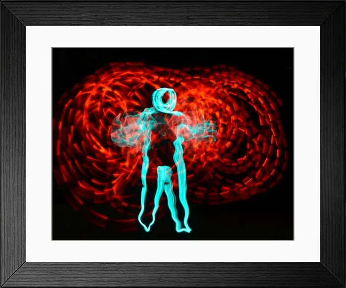 Framed Print : CJ5 6748 Swirling lights Framed Print : CJ5 6748 Swirling lights