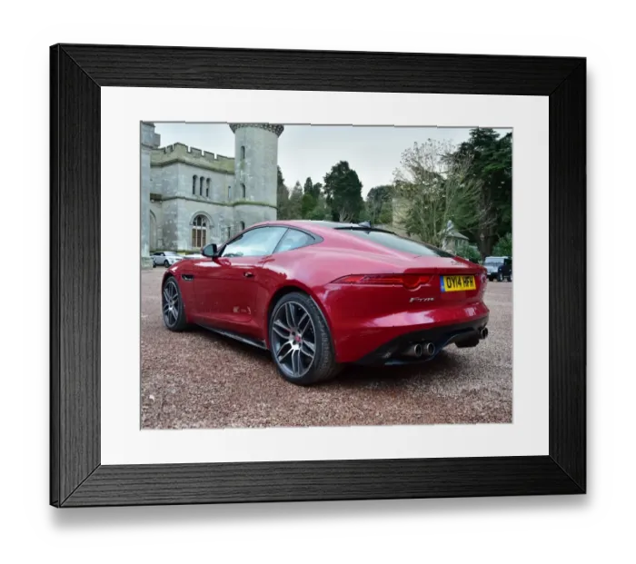 Framed Print : CM5 8284 Jaguar, F-Type R Coupe Framed Print : CM5 8284 Jaguar, F-Type R Coupe