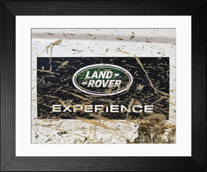 Framed Print : CM5 8319 Landrover experience, Mud Framed Print : CM5 8319 Landrover experience, Mud