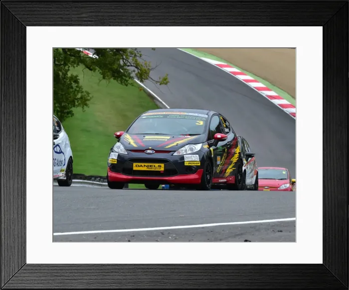 Framed Print : CM5 5235 David Abbott, Ford Fiesta Zetec S Framed Print : CM5 5235 David Abbott, Ford Fiesta Zetec S