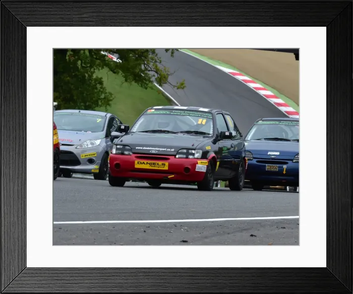Framed Print : CM5 5238 Lee Dendy-Sadler, Ford Fiesta Si Framed Print : CM5 5238 Lee Dendy-Sadler, Ford Fiesta Si