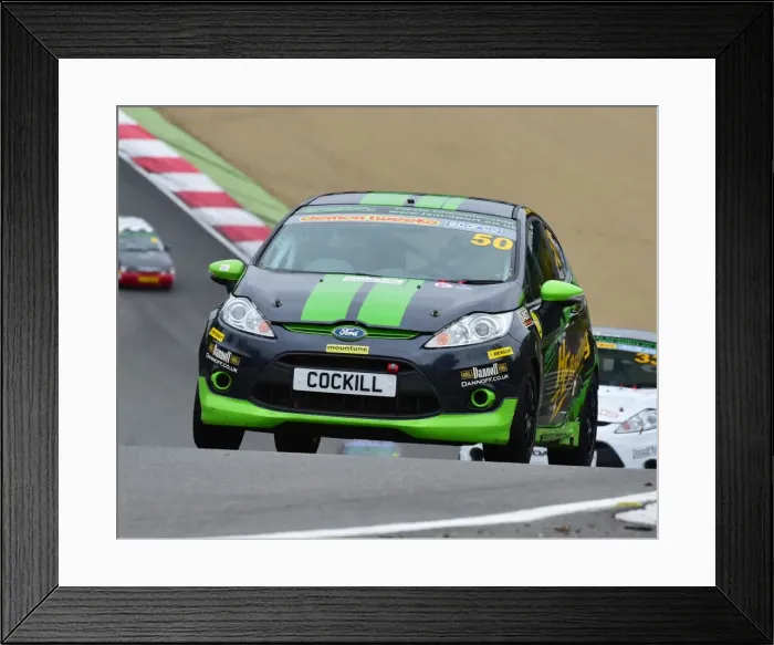 Framed Print : CM5 5242 Edward Cockill, Ford Fiesta Zetec S