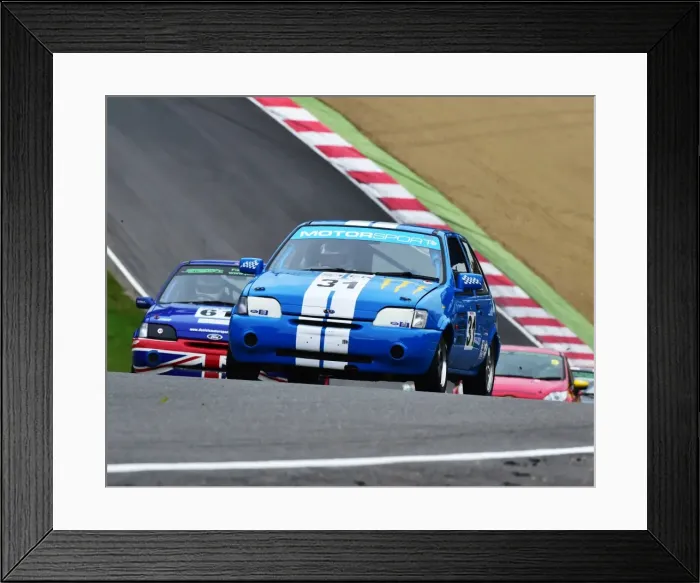 Framed Print : CM5 5246 Tim Bennett, Ford Fiesta Si Framed Print : CM5 5246 Tim Bennett, Ford Fiesta Si
