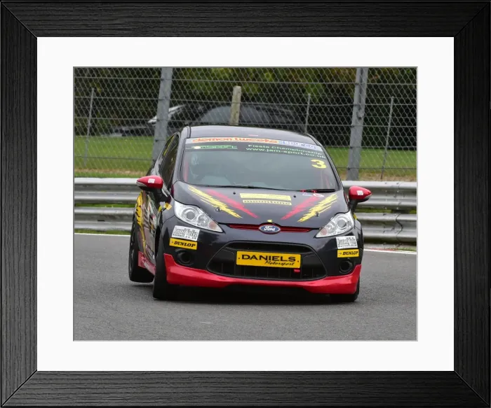 Framed Print : CM5 5259 David Abbott, Ford Fiesta Zetec S Framed Print : CM5 5259 David Abbott, Ford Fiesta Zetec S