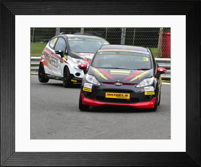 Framed Print : CM5 5270 David Abbott, Ford Fiesta Zetec S Framed Print : CM5 5270 David Abbott, Ford Fiesta Zetec S