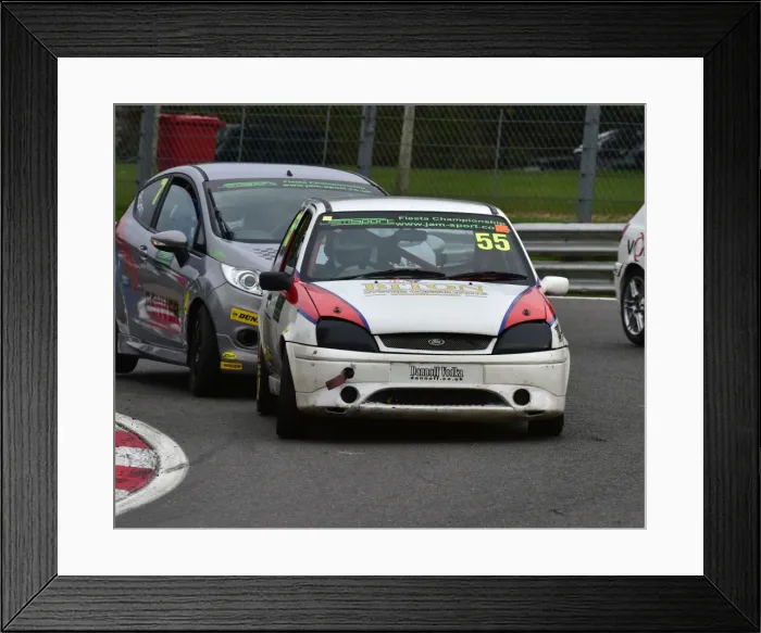 Framed Print : CM5 5277 Ken Bateman, Ford Fiesta Zetec