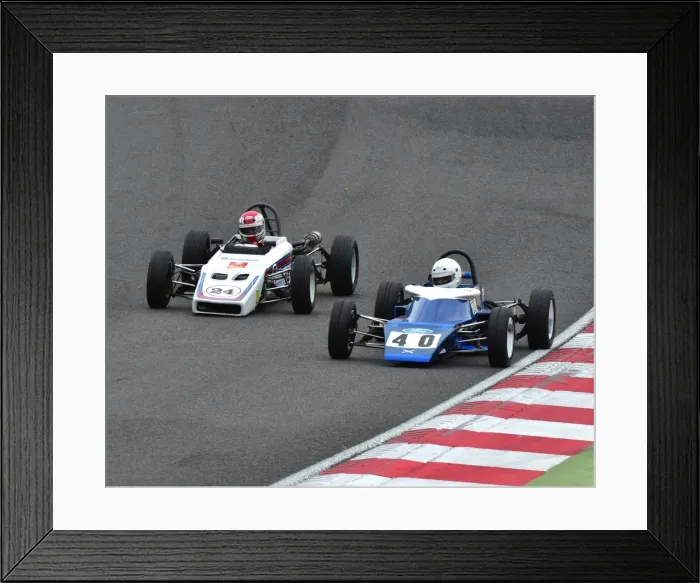 Framed Print : CM5 5355 Laurie Hughes, Van Diemen RF78, Ian Jeary, Dulon LD9 Framed Print : CM5 5355 Laurie Hughes, Van Diemen RF78, Ian Jeary, Dulon LD9