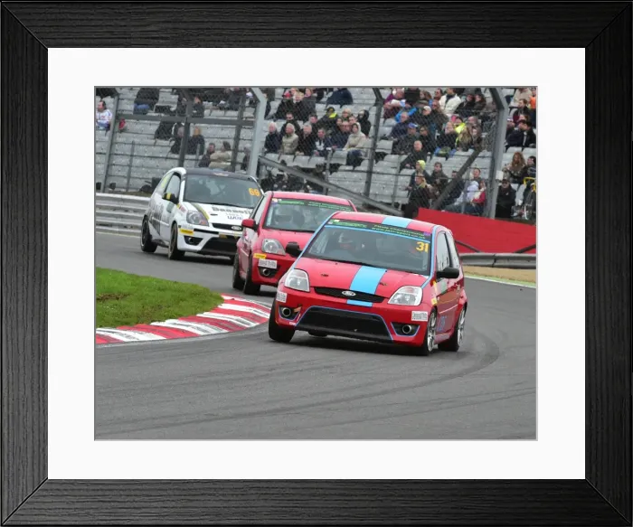 Framed Print : CM5 5476 Gareth Broadbent, Ford Fiesta ST