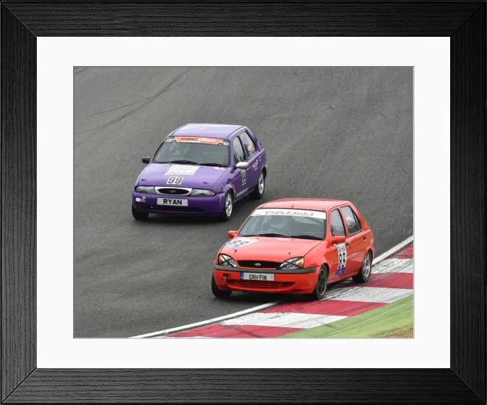 Framed Print : CM5 5643 Darren Griffin, Mark Campbell, Ford Fiesta Framed Print : CM5 5643 Darren Griffin, Mark Campbell, Ford Fiesta
