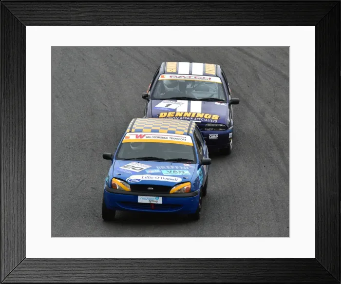 Framed Print : CM5 5644 Sean Lillis, John Denning, Ford Fiesta Framed Print : CM5 5644 Sean Lillis, John Denning, Ford Fiesta
