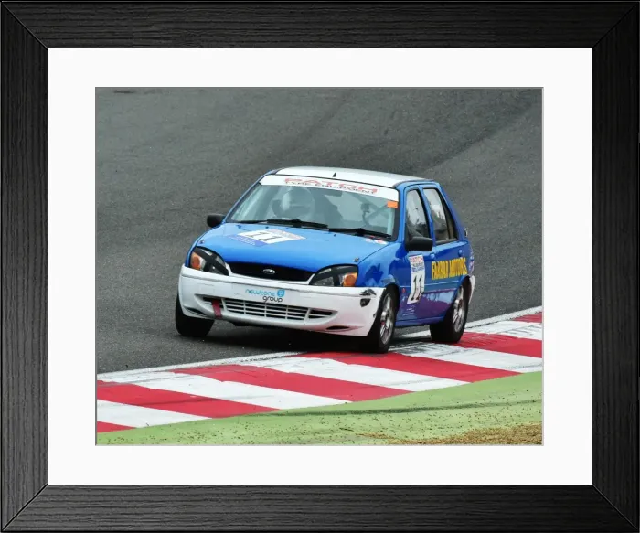 Framed Print : CM5 5660 Trevor Farrar, Ford Fiesta