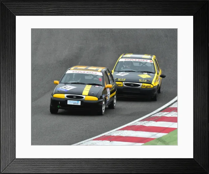 Framed Print : CM5 5745 Eammon Yamamoto, Michael Fitzgerald, Ford Fiesta