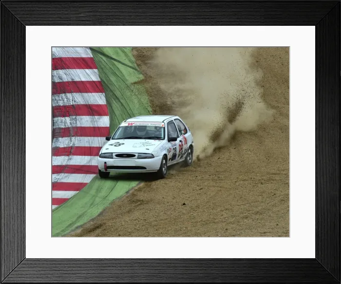 Framed Print : CM5 5751 Stephen Kirwan, Ford Fiesta