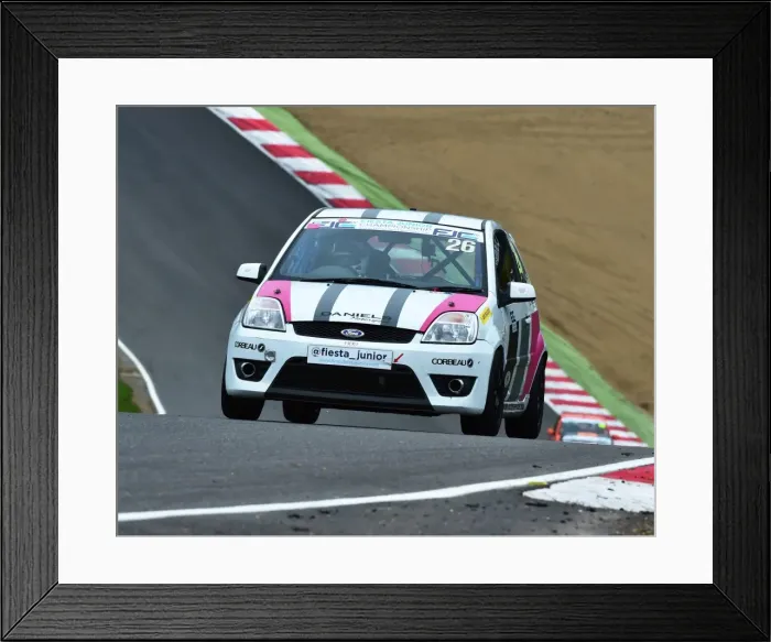 Framed Print : CM5 5792 Jessica King, Ford Fiesta ST Framed Print : CM5 5792 Jessica King, Ford Fiesta ST