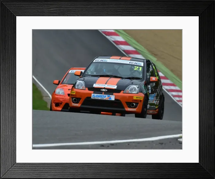 Framed Print : CM5 5794 Nathan Edwards, Ford Fiesta ST